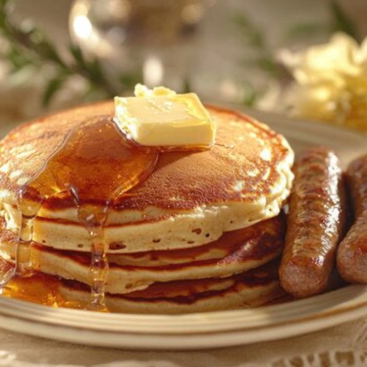 Protein Pancakes & Sausage