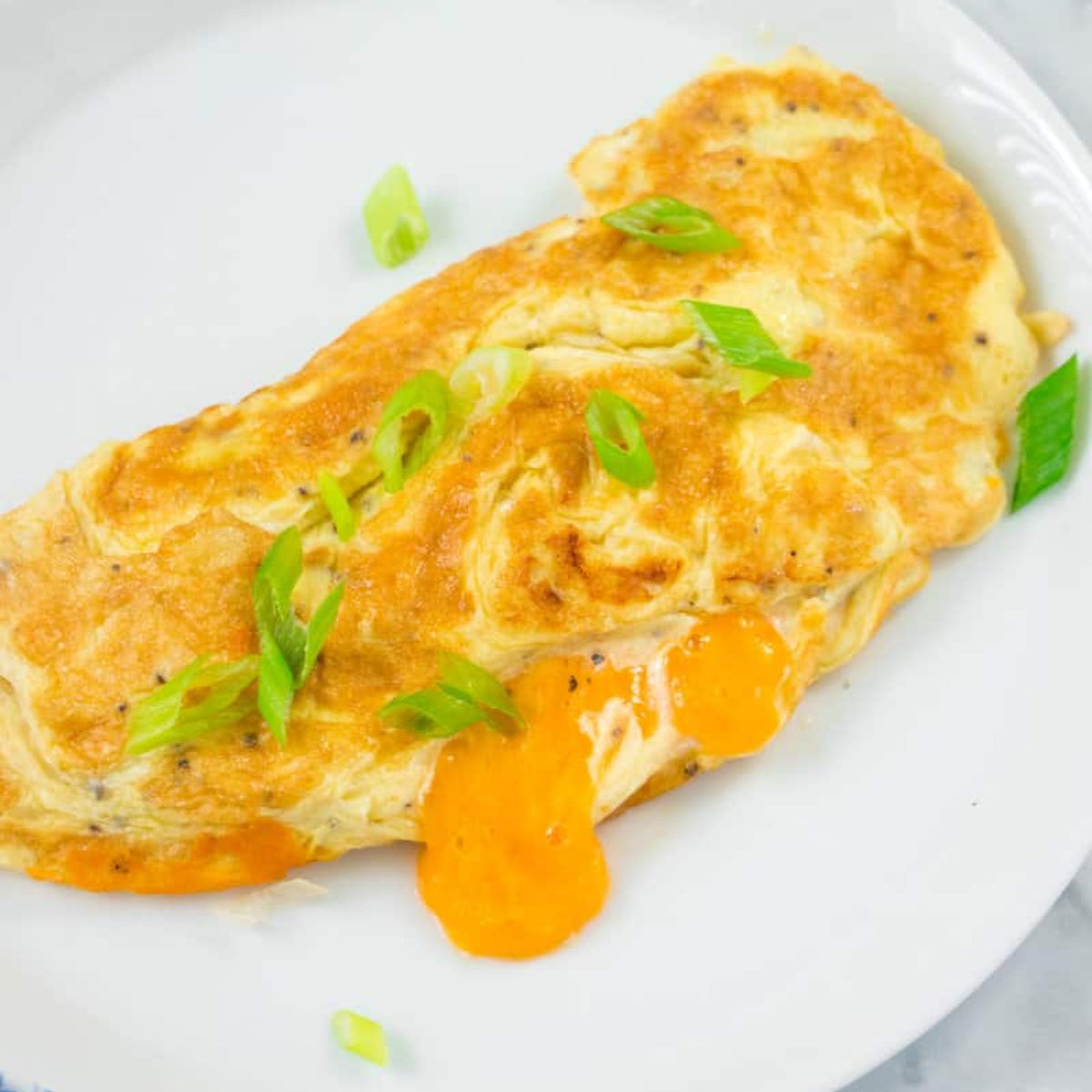 Cajun Cheese Omelette