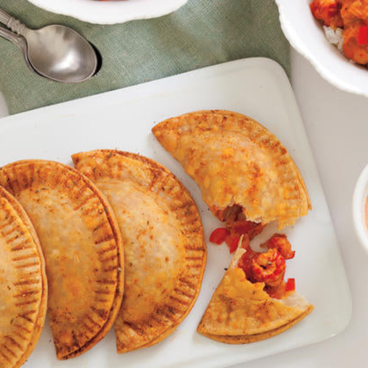 Crawfish Meat Pie Plate