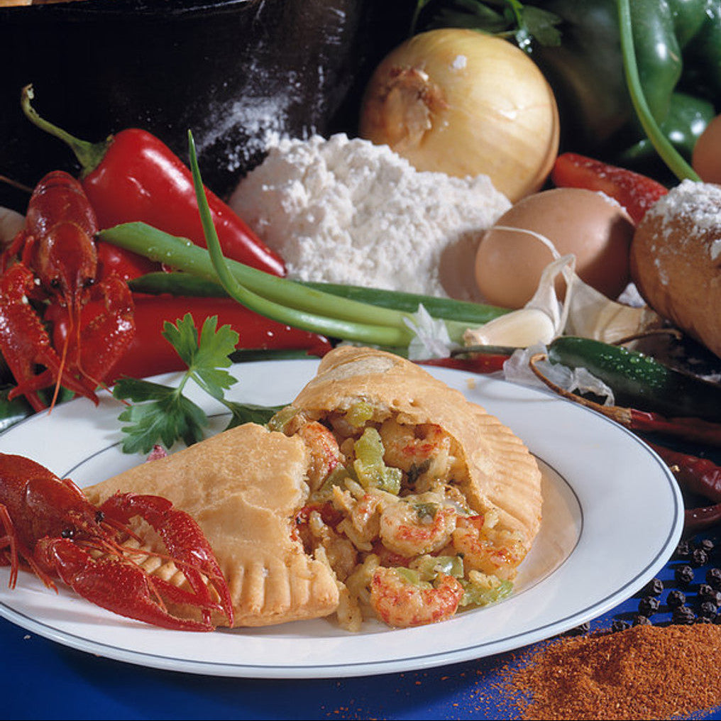 Louisiana Crawfish Pie Topped w/ Crawfish Etouffee