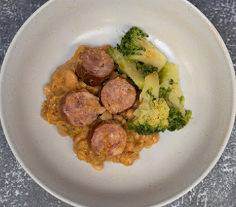 White Beans & Smoke Sausage