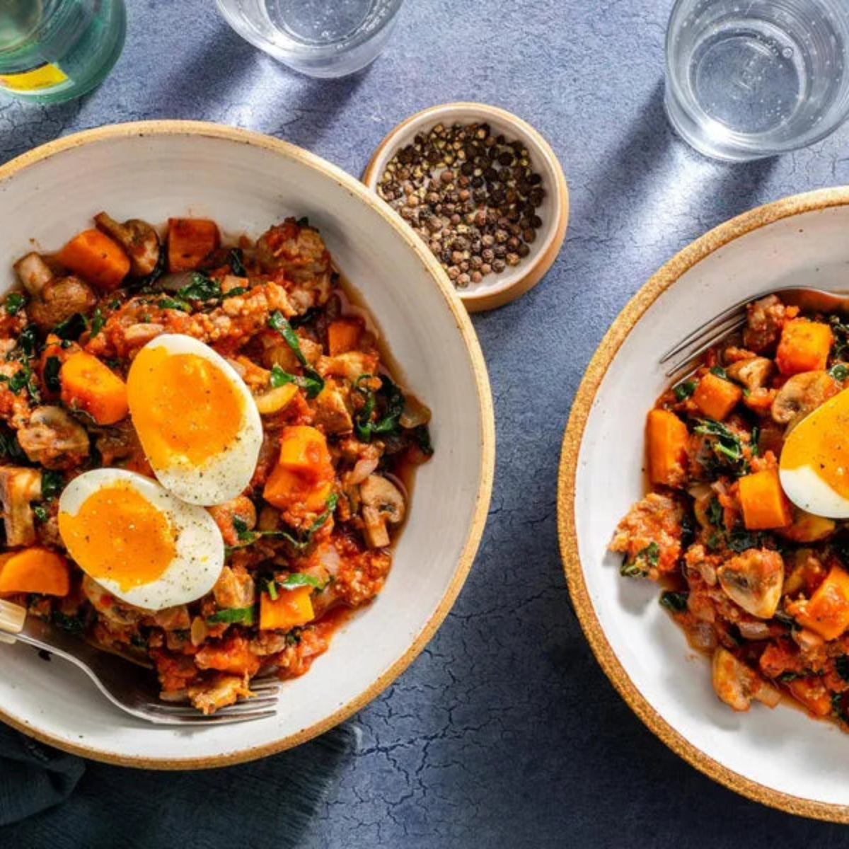 Italian Sausage Egg Plate