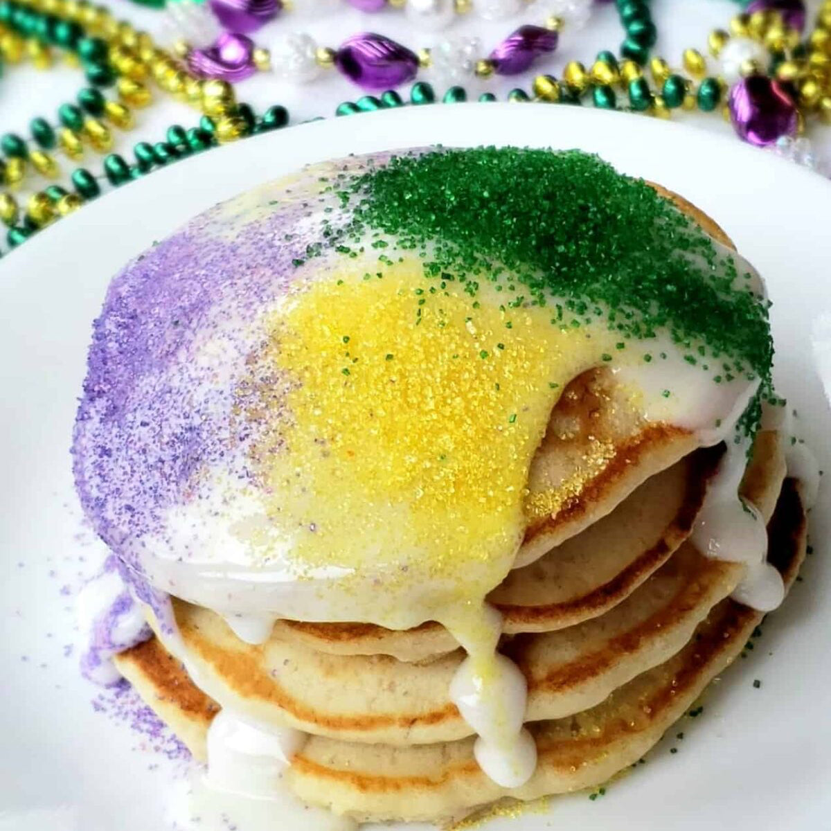 Mardi Gras Pancakes