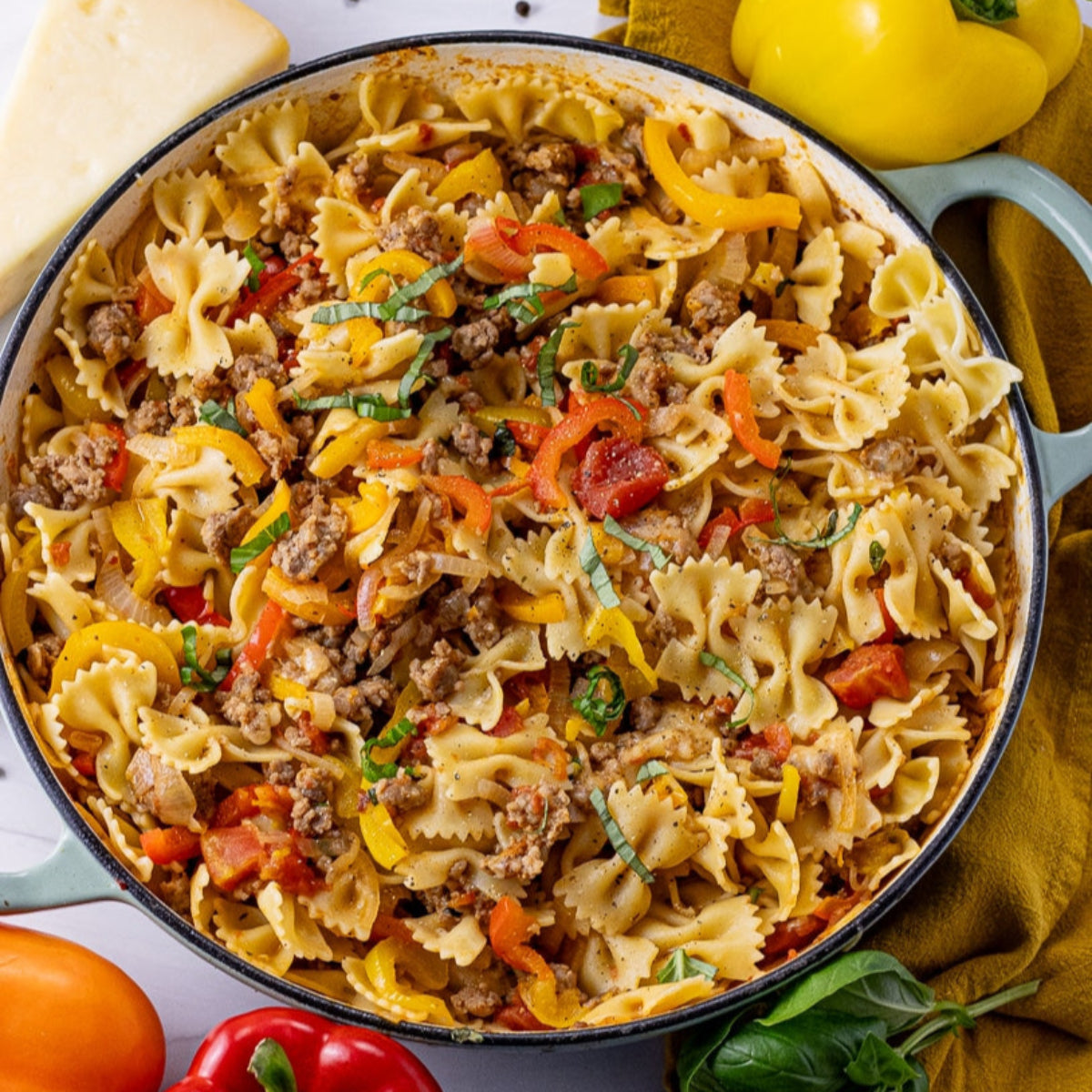 Italian Peppers & Sausage