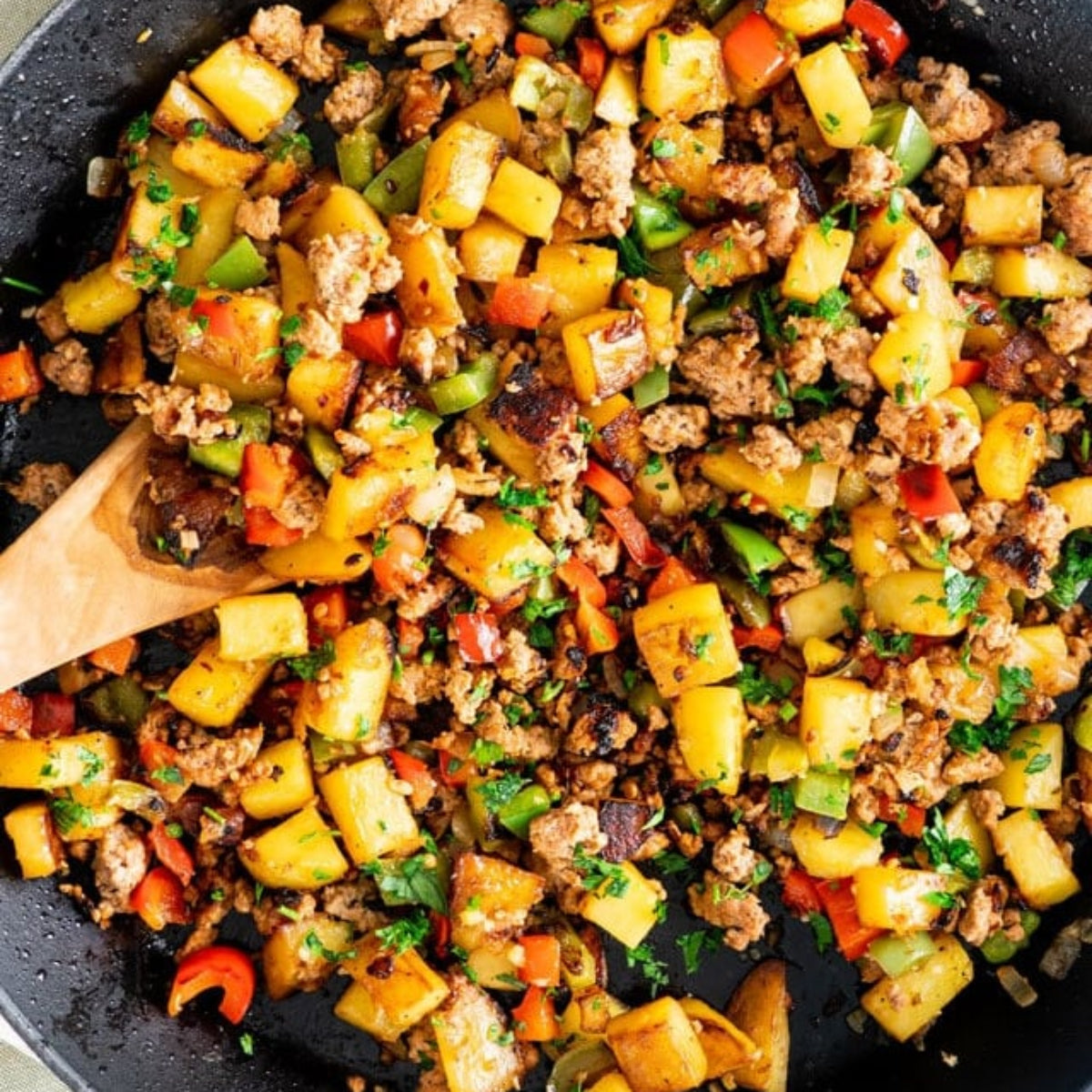 Cajun Smoked Sausage Frittata
