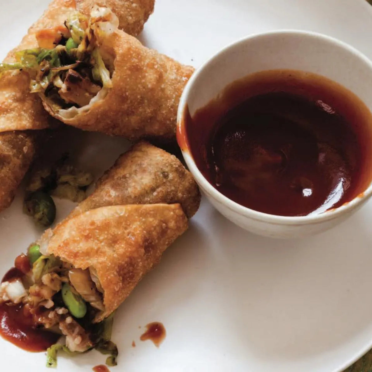 Smoked Brisket Egg Roll