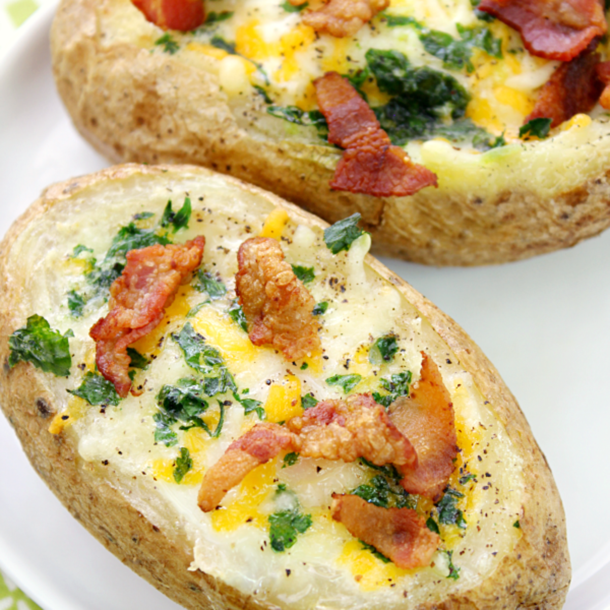 Breakfast Stuffed Baked Potato