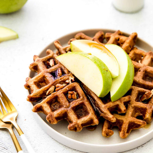 Famous Waffle w/ Apples