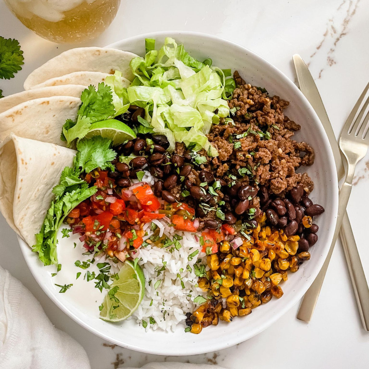 Grilled Beef Burrito Bowl