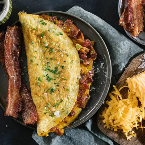 Bacon & Cheese Omelette