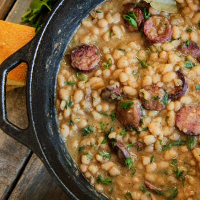 Louisiana White Beans & Andouille Sausage
