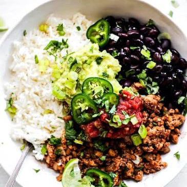 Pork Taco Bowl