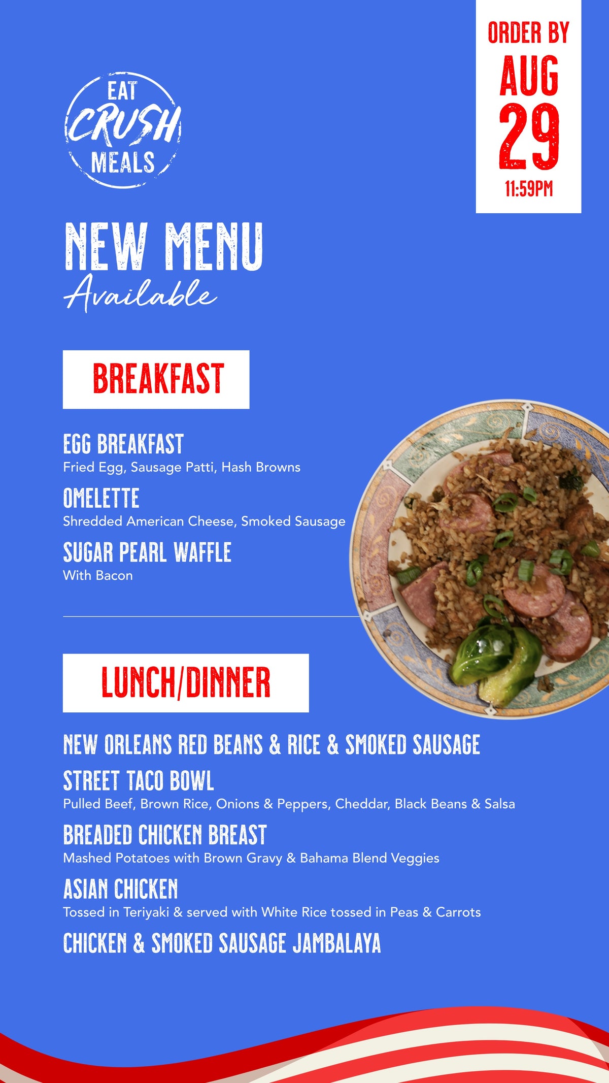 Current Weight Loss Essential Menu – Eat Crush Meals