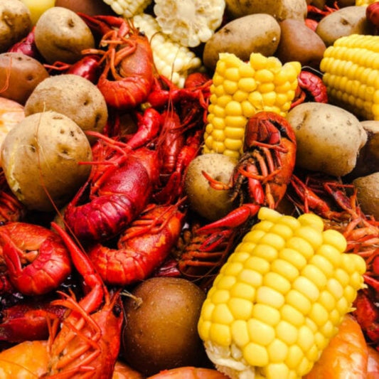 Seafood Boil Plate