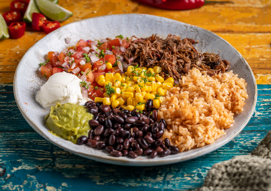 Beef & Bean Burrito Bowl