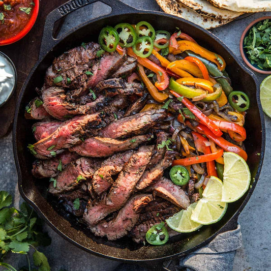 Grilled Mexican Steak Fajitas