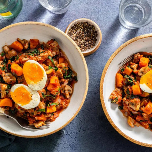 Italian Sausage Egg Plate