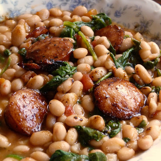 Louisiana White Beans & Sausage