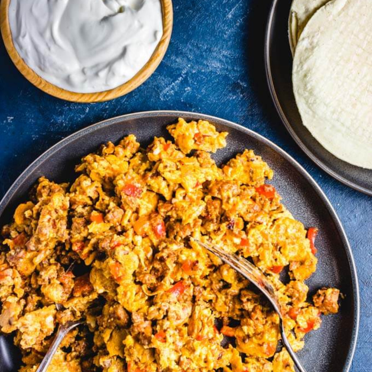 Eggs & Chorizo Scramble