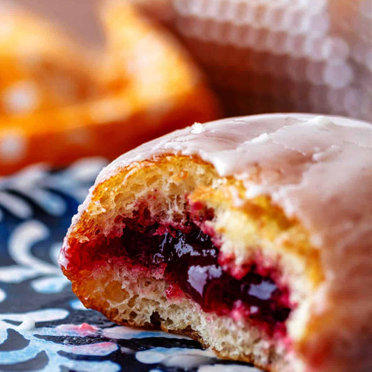 Strawberry Filled Donut