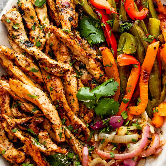 Grilled Chicken Fajitas