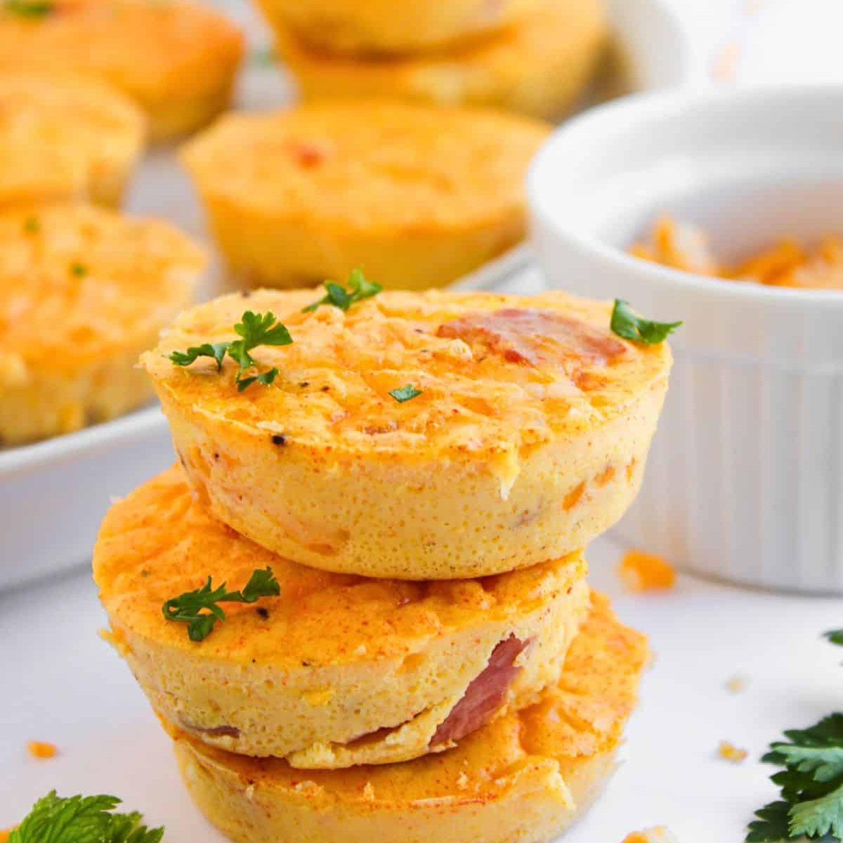 Ham & Cheese Egg Bites
