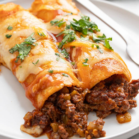 Beef & Cheese Enchiladas