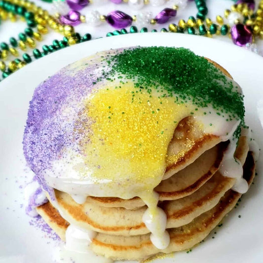 Mardi Gras Pancakes