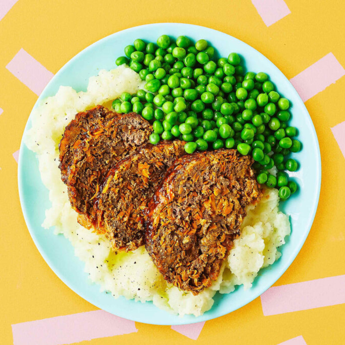 Meat Loaf And Mashed Potatoes