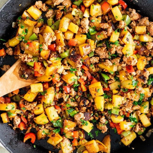 Cajun Smoked Sausage Frittata